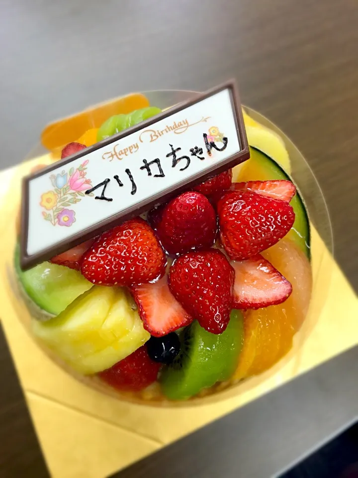 お誕生日ケーキ🍰|まりかさん