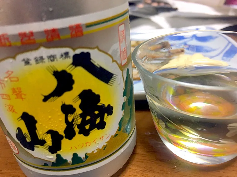 八海山 一合（180cc）グラス
#八海山 #新潟県魚沼 #銘酒|sakumaさん