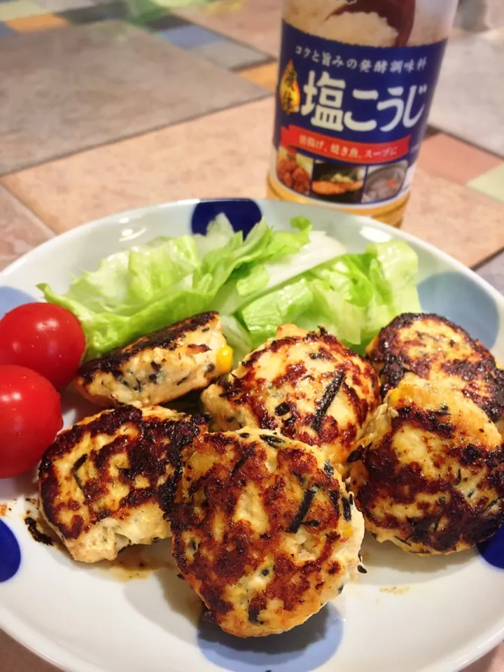 お豆腐入りチキンナゲット♪|あやめぶさん