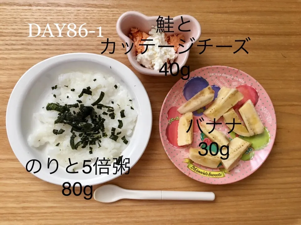 DAY86-1|離乳食完了期 1歳さん