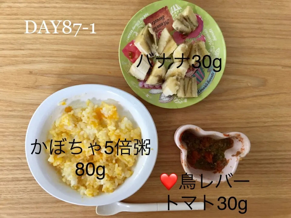 DAY87-1|離乳食完了期 1歳さん