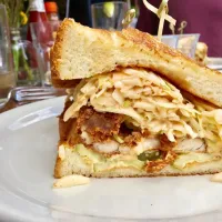 NYC Fried Chicken Sandwich|robert flickerさん