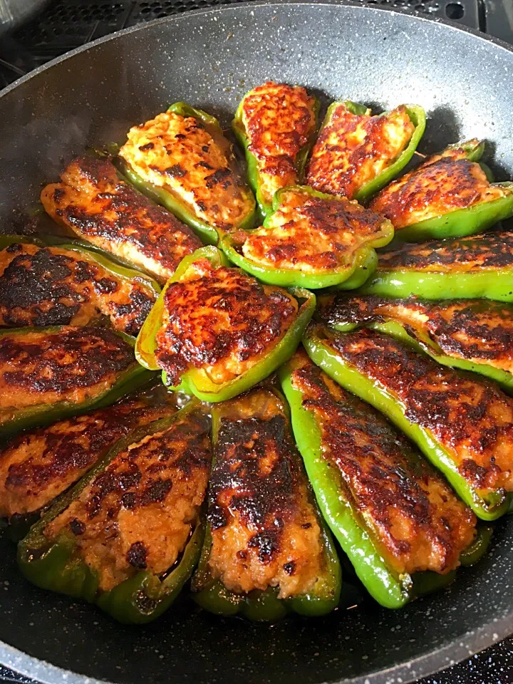 母の味 ピーマンの肉詰め甘辛煮|祝美樹さん