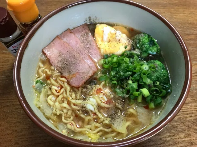 マルちゃん正麺🍜、味噌味❗️(ˊo̶̶̷ᴗo̶̶̷`)੭✧✨|サソリさん