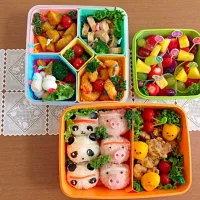 Snapdishの料理写真:2017年小学校3年生
運動会のお弁当🍱|Sophia Leeさん