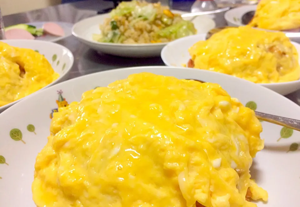 オムライスとレタスチャーハン
冷凍したご飯が少しずつ溜まって溜まって…しまったので冷凍庫整理|ヅッキーさん