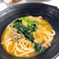 野菜たっぷりキムチうどん|はるちゃんままさん