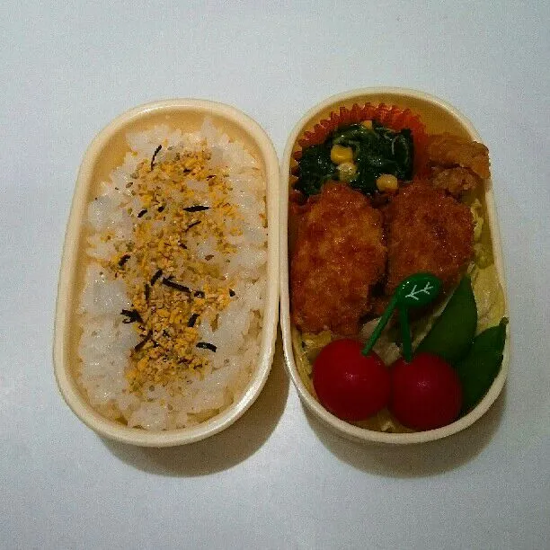 Snapdishの料理写真:5/28(日)の自分弁当🍱|ふみぃさん