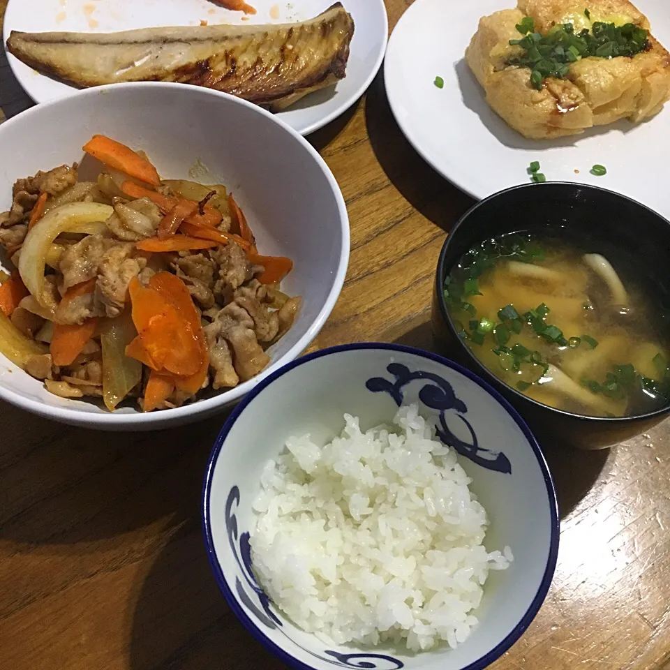 やき鯖&野菜炒め&お揚げ焼き|seiko Oさん