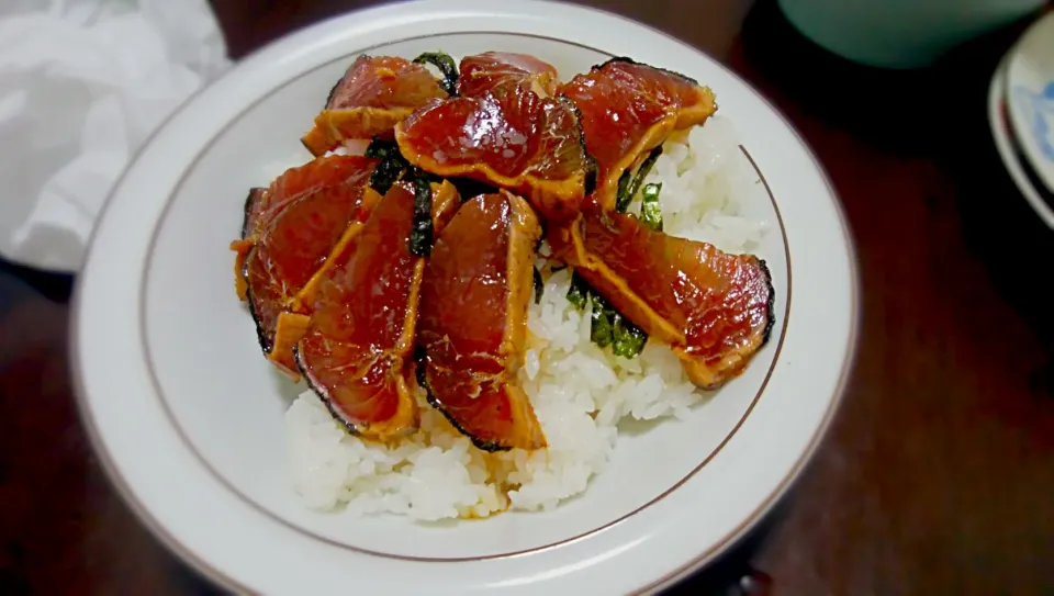 かつおの丼|すずこさん