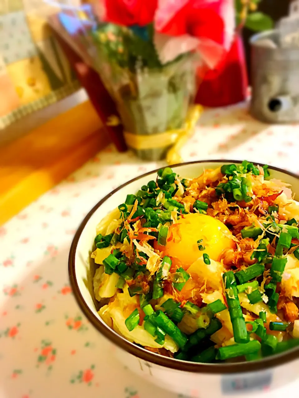 ちゃーさんの料理 シャキシャキ長芋と梅の和えもの(*^_^*)|ちゃーさん