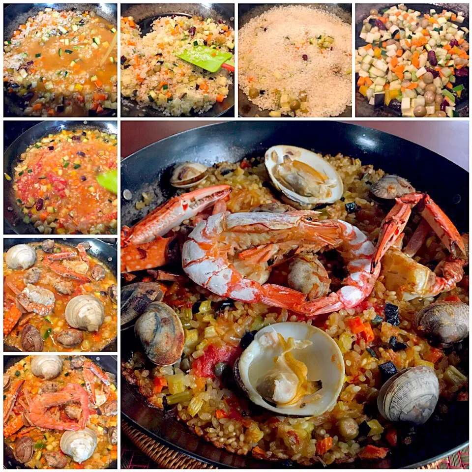 Paella marinera🐟 ﾊﾟｴｰｼﾞｬ･ﾏﾘﾈｰﾗ<漁師風ﾊﾟｴﾘｱ>|🌈Ami🍻さん