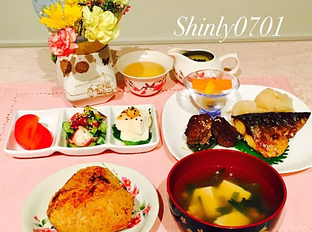 今日の夜ご飯！和食😊✨
#和食 
#ヘルシー 
#おいしい|Shinly0701さん