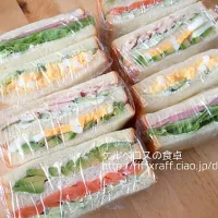 クラブハウスサンドのお弁当