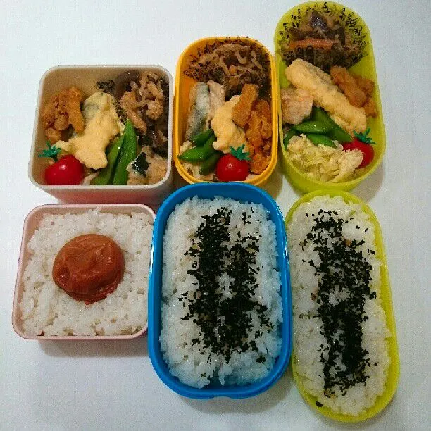 5/29(月)の3人弁当🍱|ふみぃさん