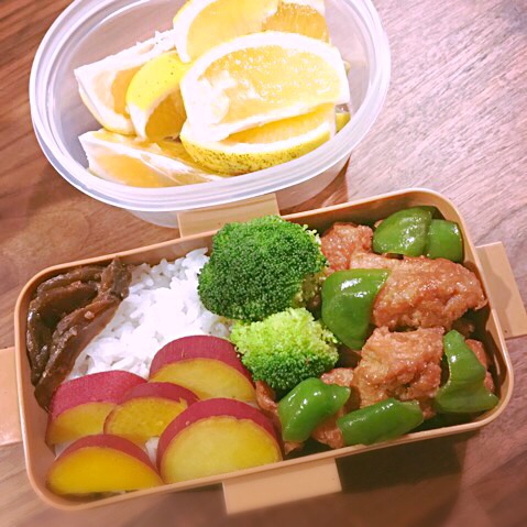 今日のお弁当 ソイ唐揚げ Soy Nuggets Bento Maymay Snapdish スナップディッシュ Id Inptpa