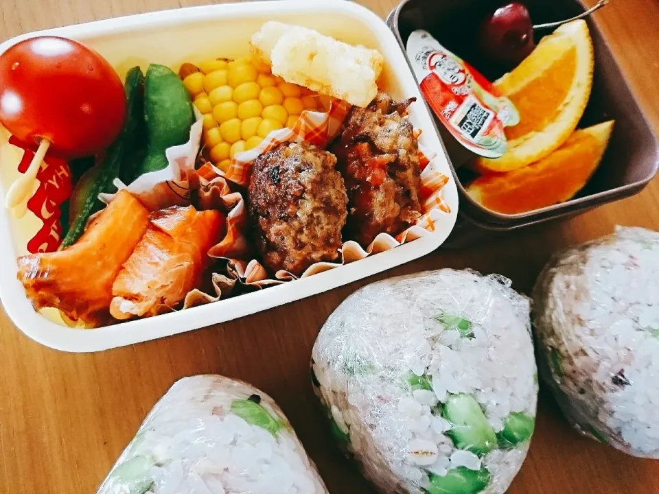 Snapdishの料理写真:17*5*29  息子弁当|hilocoさん