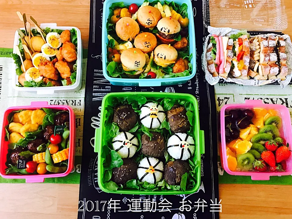 2017年 運動会のお弁当✨✨|みーちゃん(*´∀`)♪さん