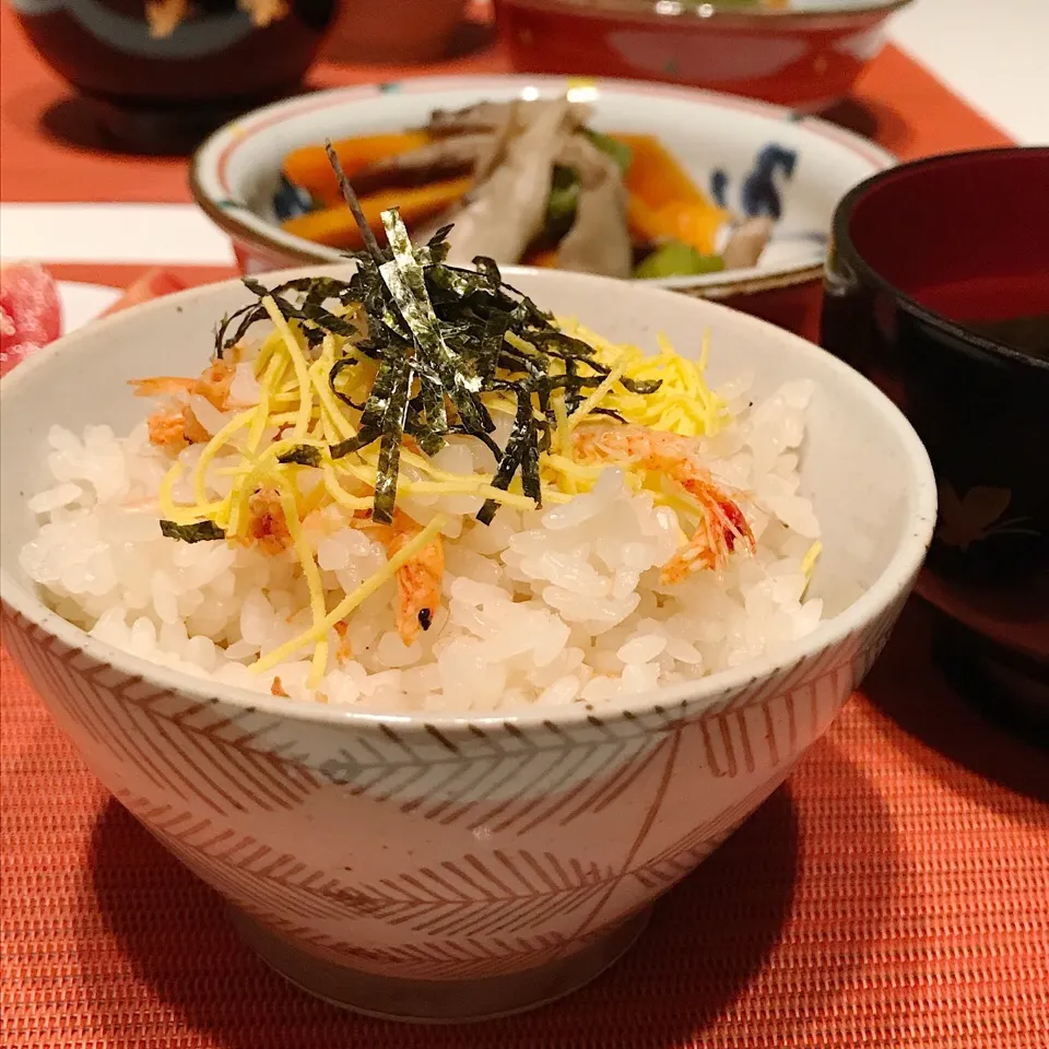 干し海老の炊き込みご飯|麻紀子さん