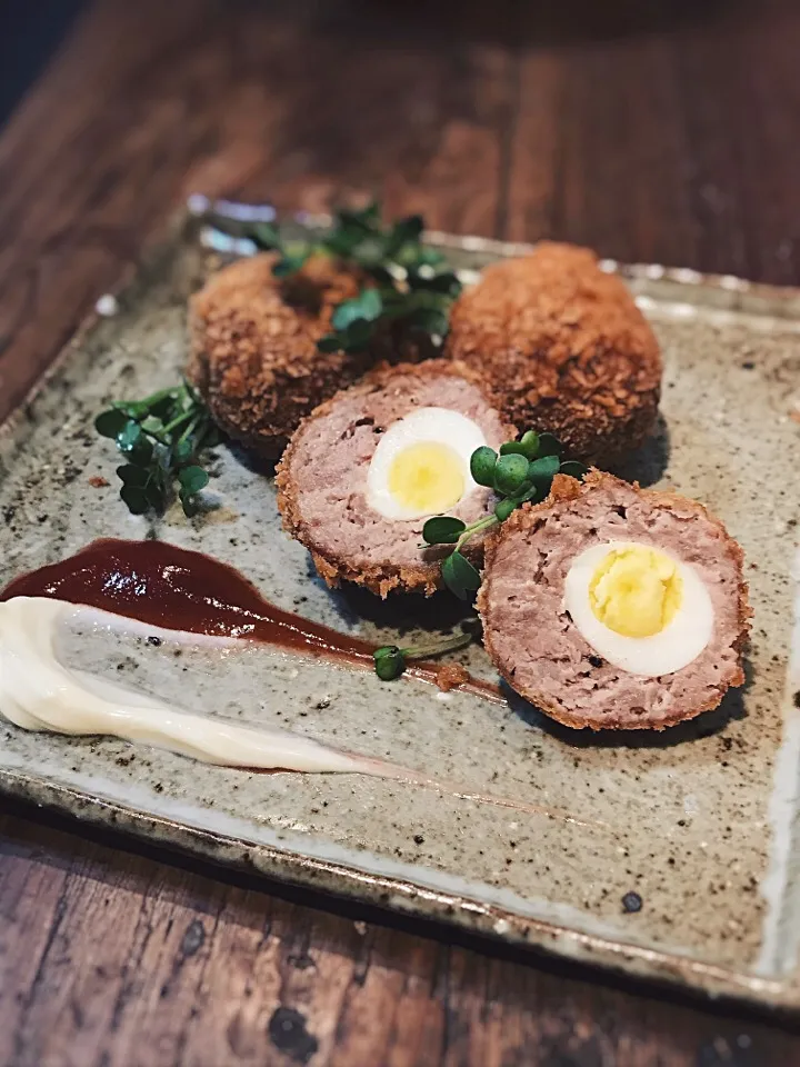 Snapdishの料理写真:Mini scotch eggs|rick chanさん