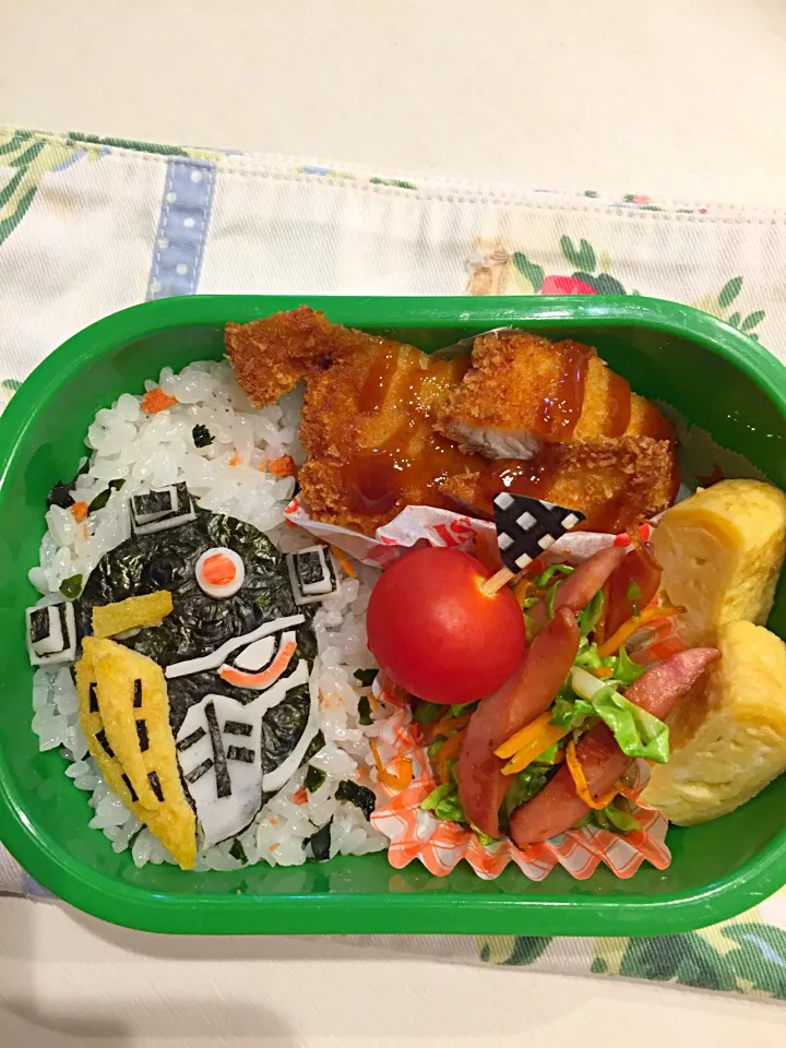 仮面ライダースナイプ キャラ弁(^_^;)|harunaさん