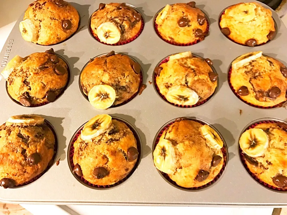 Caramel banana chocolate muffin!|Mika.Bさん