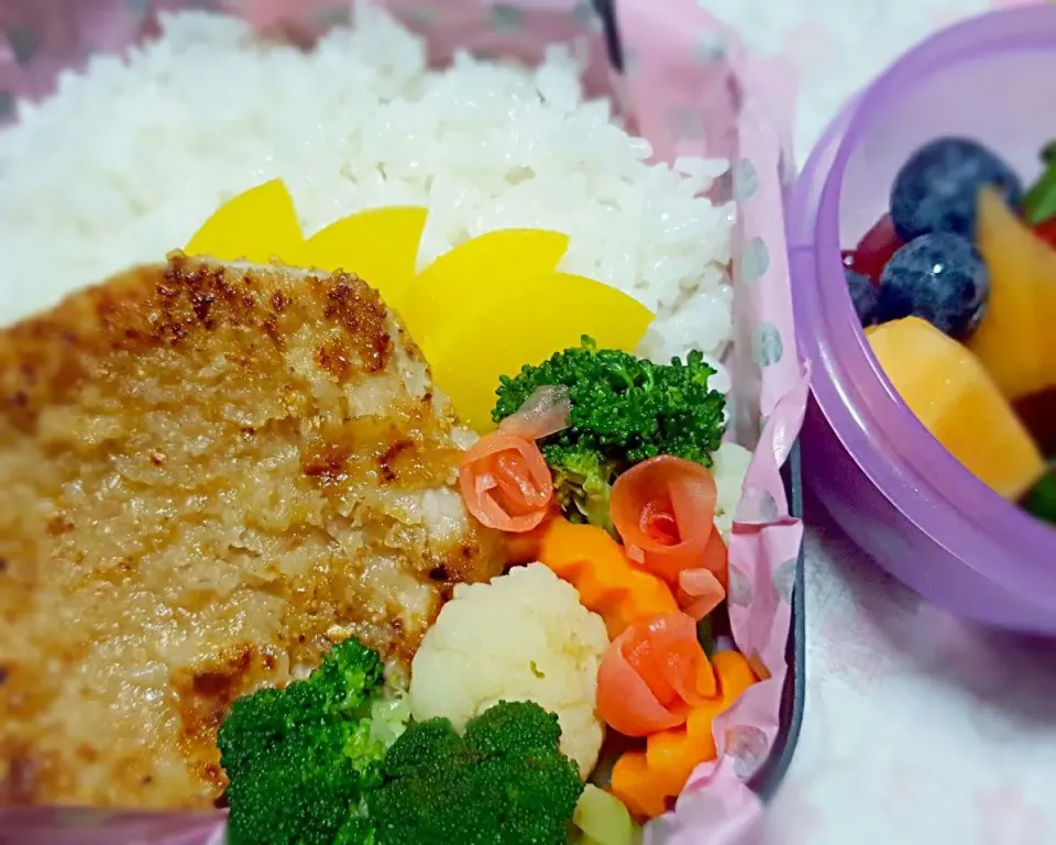 organic lemongrass pork chop bento|Chua Jeanさん