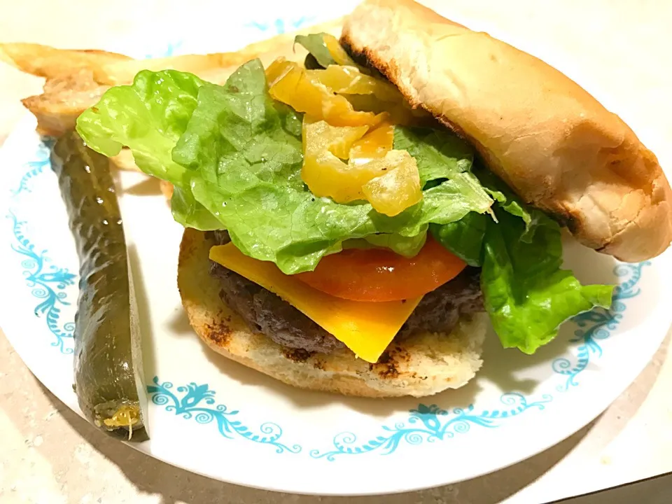 American Memorial Day! Homemade hamburgers!|Mika.Bさん