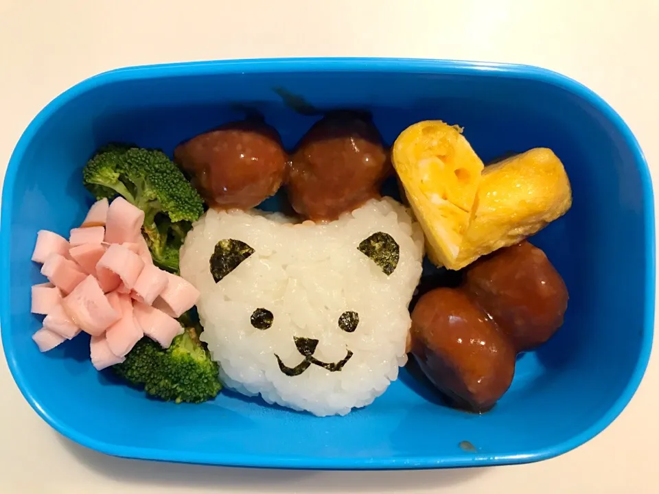 クマさん弁当|いじゅさん