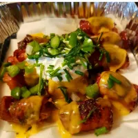 Brown Sugar Bacon wrapped Tater tot supreme !|CoCoさん