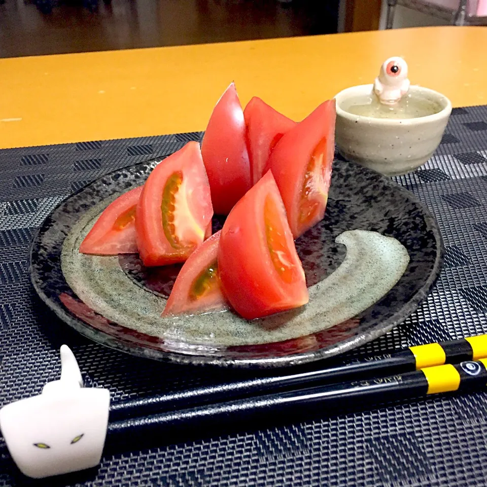 冷やしトマト🍅  (^-^)|Kei Satoさん