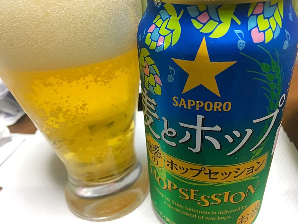 麦とホップ 魅惑のホップセッション サッポロビール
#麦とホップ #第三のビール #サッポロビール|sakumaさん