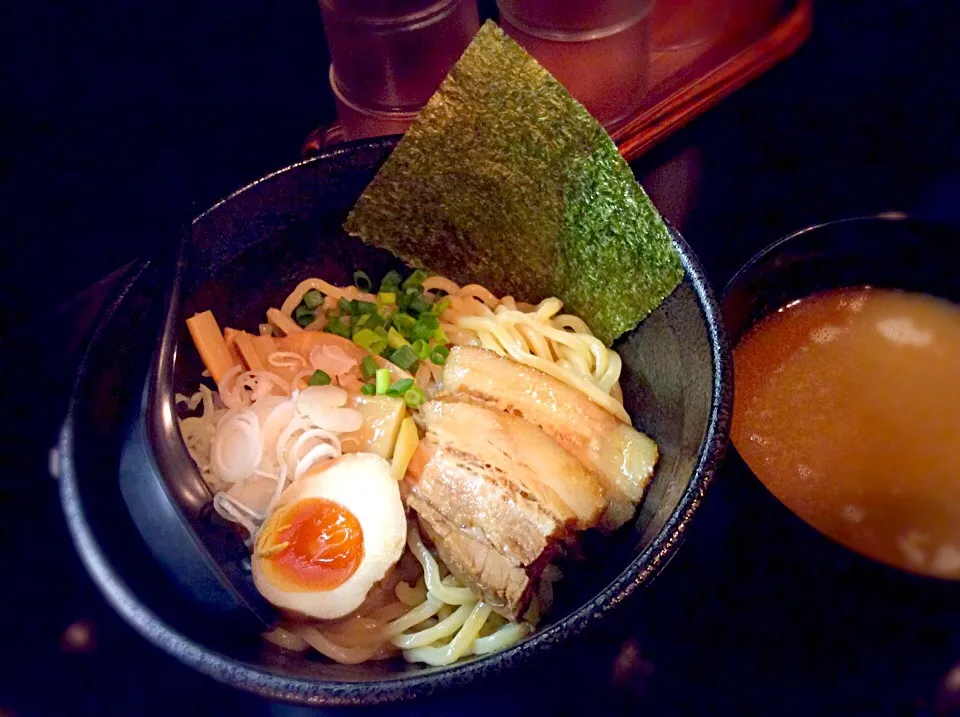 竹ノ塚 不動 つけ麺  少し甘めのスープが太い麺によく絡みます|Takeshi  Nagakiさん