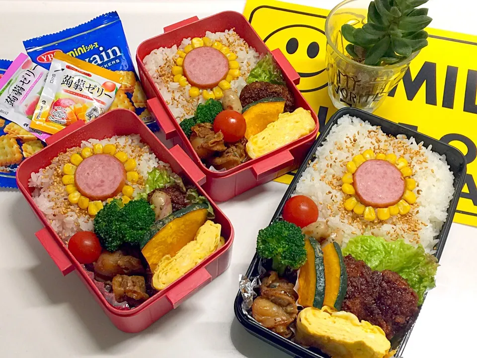 🌼弁当🍱|三姉妹のママさん