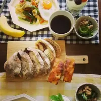 Snapdishの料理写真:朝ごパン🍞　5/27|毎朝５時ラーⅡさん