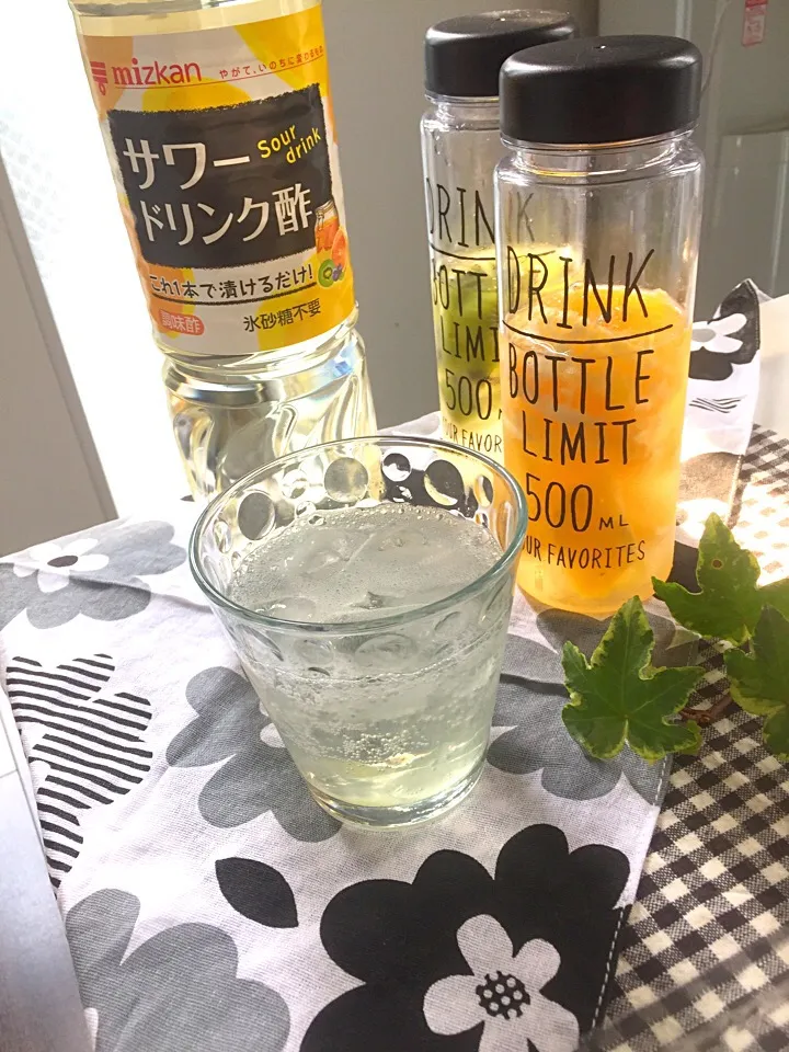 サワードリンク酢を使って★フルーツ酢|あおぱんださん