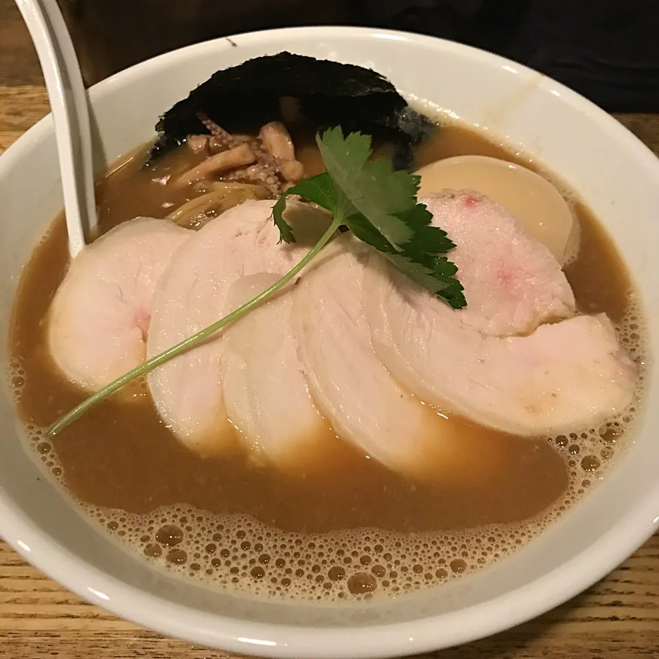 特製烏賊干鶏白湯醤油そば|r1990297さん