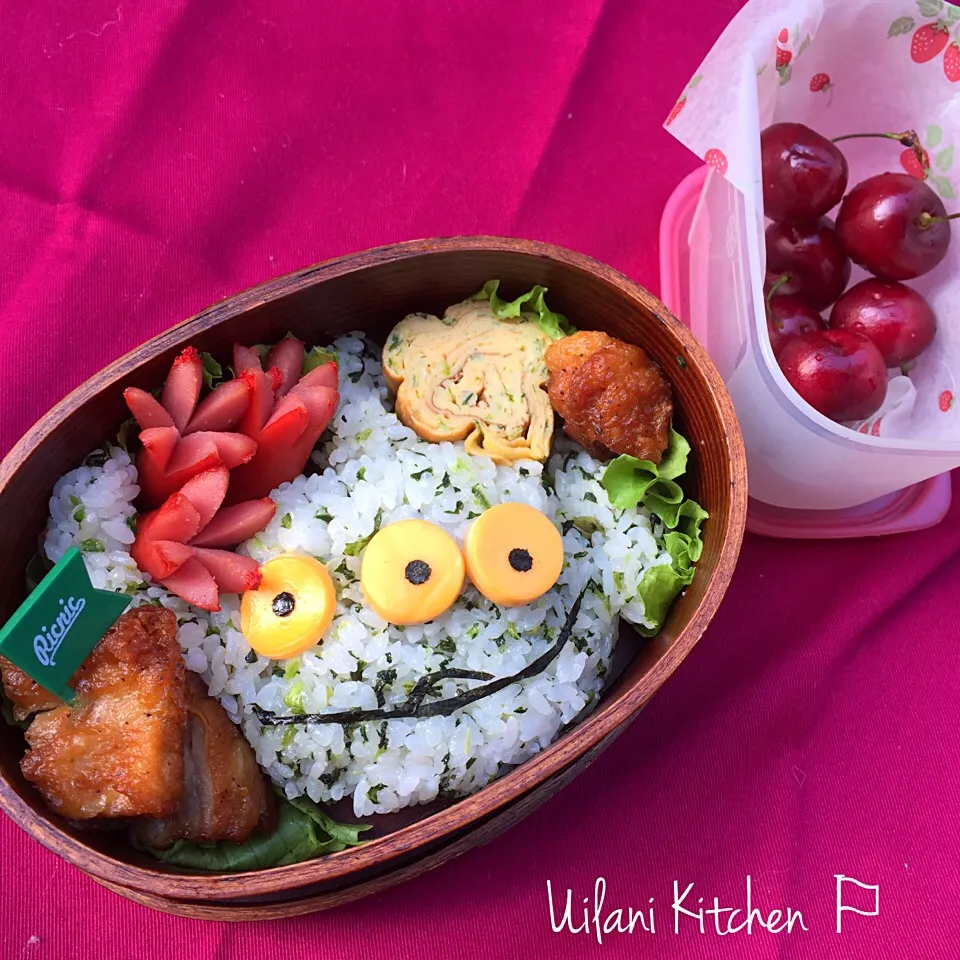 #遠足弁当 苦手な #キャラ弁 リクエストされました（笑）|yukie@uilanikitchenさん