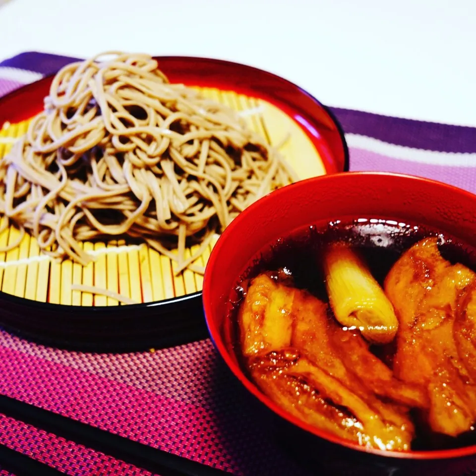 揚げ車麩の肉南蛮もどき蕎麦|ユキ❄︎ミライさん