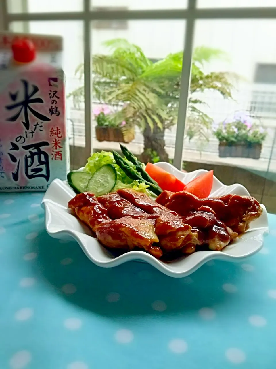 咲きちゃんさんのスパイシーチキン照り焼き🔥カレー風味👳🏼パンチありまっせ⤴︎|かよこさん