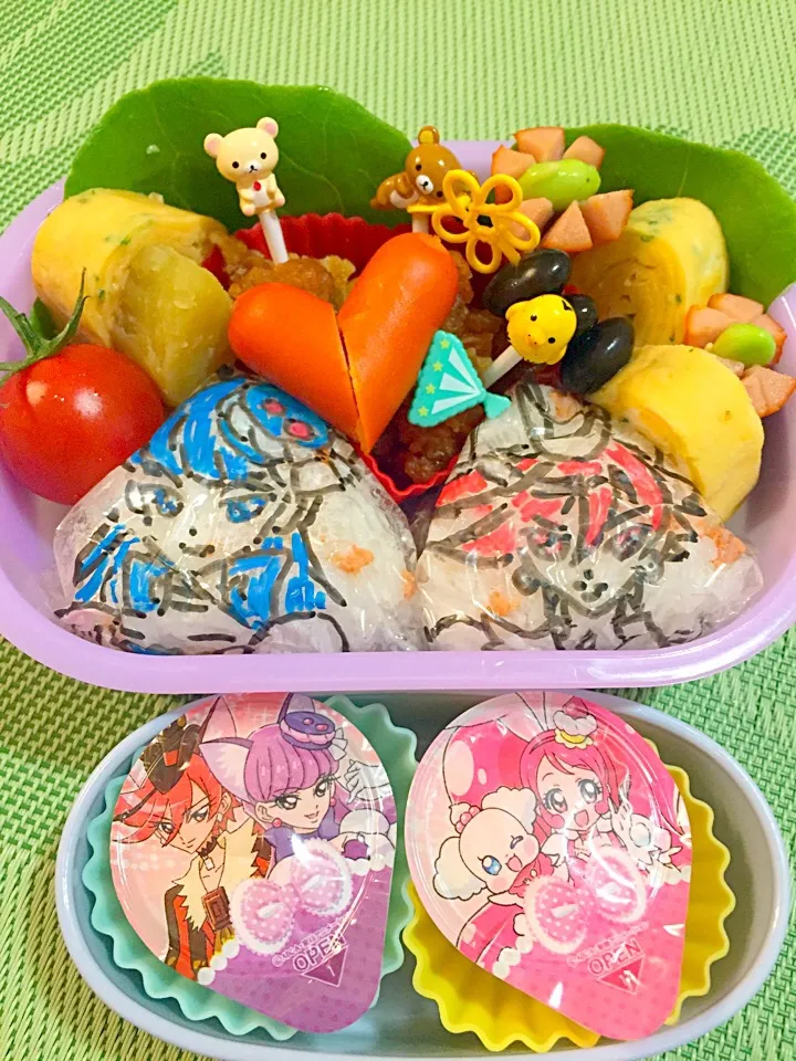 プリキュアおにぎり弁当|Ikuさん