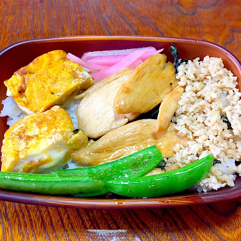 Snapdishの料理写真:6/1のお弁当|どくきのこさん