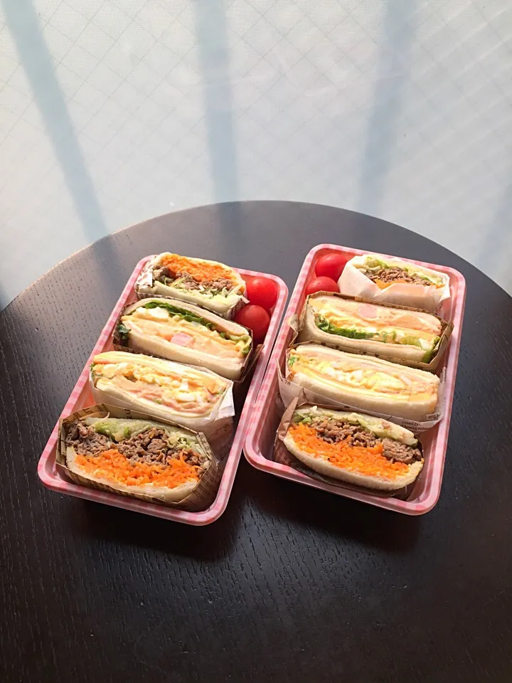 サンドイッチお弁当☆|makoryuneさん