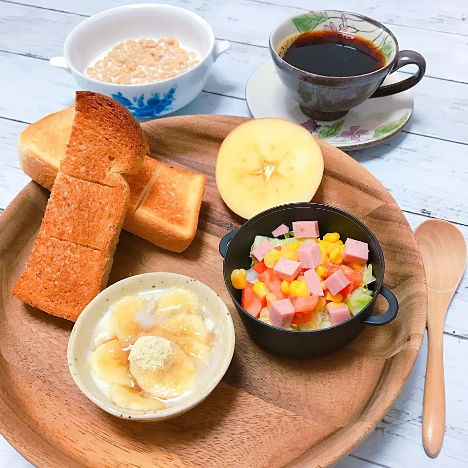 Snapdishの料理写真:朝食のワンプレート|hinaponさん