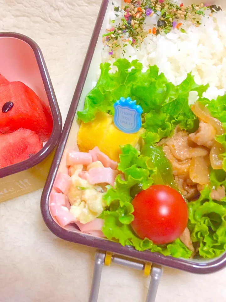 娘達のお弁当(*^^*)#お弁当 #bennto #姉妹弁当 #女子大生 #女子高生 #女子|123mamaさん