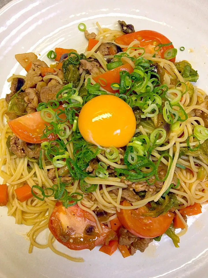 夏野菜の和風パスタ|寧々栄養士さん