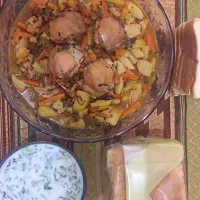 Snapdishの料理写真:Iftar time... tajikistan food|Gisella Saidovaさん