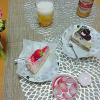 Snapdishの料理写真:記念日ケーキ|meさん