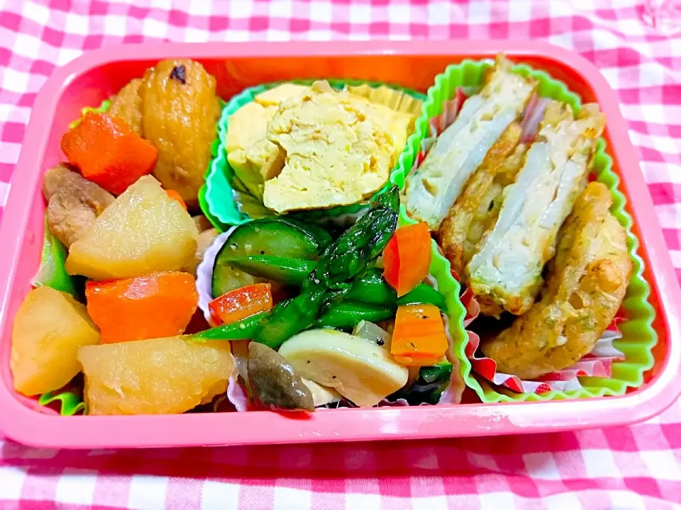 和洋折衷弁当🍱娘へ|vege食堂さん