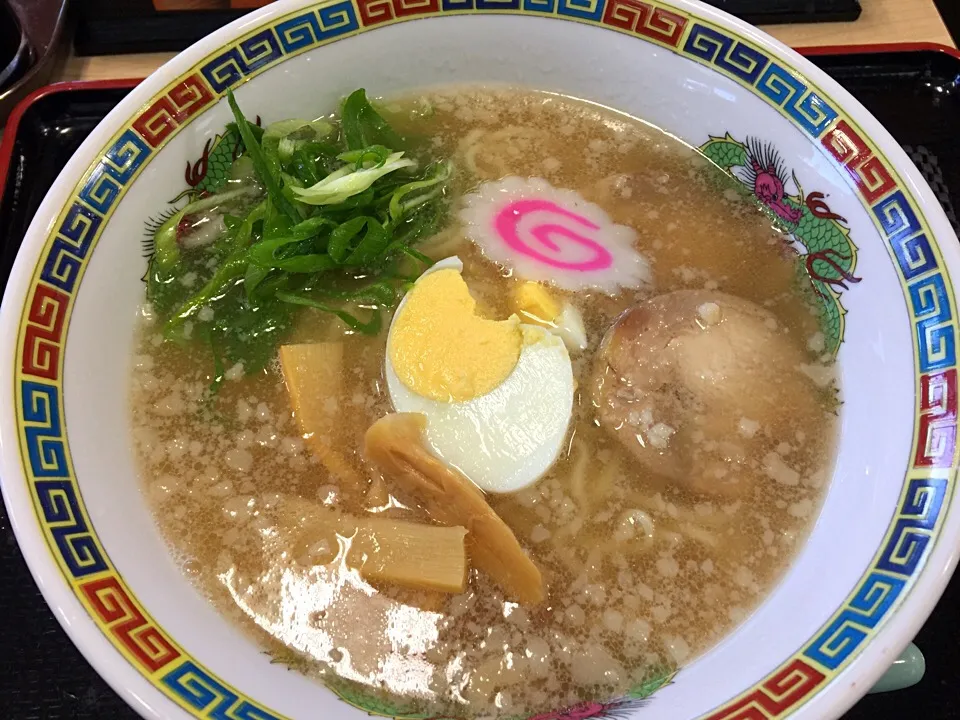 Snapdishの料理写真:5/28 2017年18杯目🍜 京小町塩ラーメン@桂川SA登り|BUBUさん